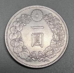 一圓銀貨　明治二十七年 Yahoo!オークション -「明治27年」(日本) (硬貨)の落札相場
