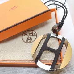 美品　HERMES エルメス　 Hエキップ　ノーテック　リュミエール　ネックレス HERMES （新品・未使用品）エルメス Hエキップ ノーティック