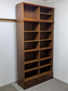 木製　オープンシェルフ　本棚