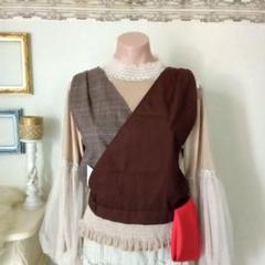 茶道稽古着　ロング　ハンドメイド 茶道稽古着 ハンドメイド ロング
