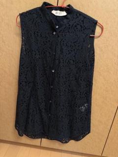 美品✨️N°21 ヌメロ ツイストトップス ブラウス ブラック size40 美品✨️N°21 ヌメロ ツイストトップス ブラウス ブラック