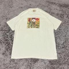 90's 古着 USA カルフォルニア サンタモニカ シングルステッチ プリント