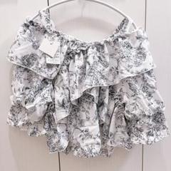 【未着用】NICE CLAUP　オフィショルブラウス