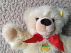 ぬいぐるみ　Bobby dangling Teddy bear-TBボビー ダングリング クリーム テディベア- 40cm Bobby dangling Teddy bear, 40 cm, beige - Steiff.com