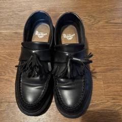 R*k様 【数回使用】Dr. Martens ブラックローファー フリンジ付24 R*k様 【数回使用】Dr. Martens ブラックローファー フリンジ付