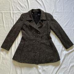 OLD agnes b ツイード チェスターコート OLD agnes b ツイード チェスターコート