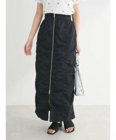 ＥＬＥＮＣＡＲＥ　ＤＵＥ　シャーリングＷーＺＩＰスカート
