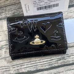 日本限定】VINTAGE ORB 三つ折りミニ財布(ブラック)（レディース