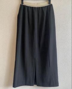 スコットクラブ新品タグ付11550円黒スカート スコットクラブ SCOT CLUB ナロー スカート マキシ ドロー
