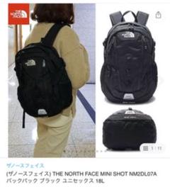 ノースフェイス リュック ミニショット