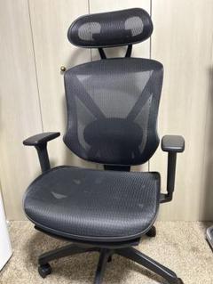 【購入時価格39000円】ニトリ メッシュオフィスチェア フットレスト付き