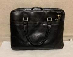 【ostinato】レザー ビジネスバッグ 2WAY BLACK Italian Leather 2wayTote | イタリア製バッグブランド