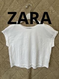 ZARA シンプルホワイト半袖Tシャツのサムネイル
