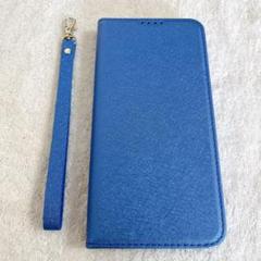新品★Rakuten BIG s ケース 手帳型 カバー 楽天モバイル ブルー