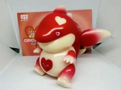 JINART x AKUTOY 掌中怪獸-虎鯨飛龍ORCALLA ソフビ