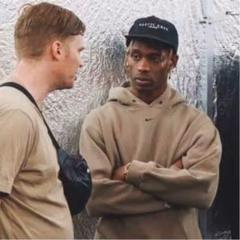 NIKE パーカー travis scott スウォッシュ
