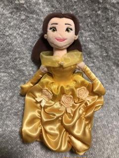ディズニーリゾート　美女と野獣　ベル　ぬいぐるみバッジ　マスコットキーチェーン