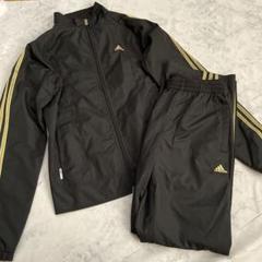 2010年製 adidas CLIMAPROOF セットアップ ジャージ 黒金 2025年最新】アディダス ジャージ 黒 金の人気アイテム - メルカリ