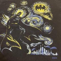 アートTシャツ アニメ バットマン ブラック ゴッホ DC COMIC