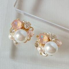 ひかり花 ピアス イヤリング