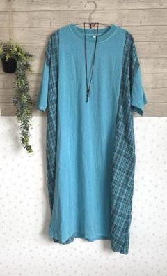 ★新品♡ルピリアン♡チェック×ピグメントロングワンピース★