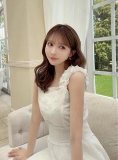 2025年最新】花柄ノースリーブフリルワンピース grlの人気