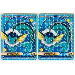 新品☆ポケモン【シャワーズ】ポケモンカレー☆キラキラシール