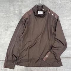 ココマーク◇CHANEL◇ ヘンリーネック切り返しリブ長袖 brown