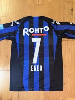 ガンバ大阪 2016ホームレプリカユニフォーム 7 遠藤選手天皇杯優勝バッジ付き