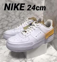 24cm NIKE AIR FORCE1 ホワイト エアフォース1 ウィメンズ