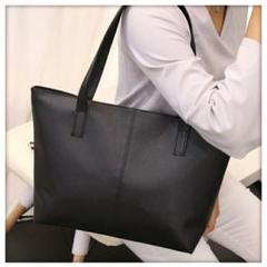 新品 トートバッグ メンズ レディース シンプル 高品質 黒 定番 かばん