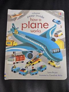 新品 Usborne Peep Inside How a Plane Works