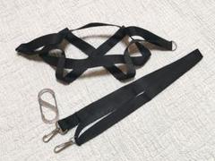 Okima サッカーボール ホルダー ストラップ カラビナ 子ども向け