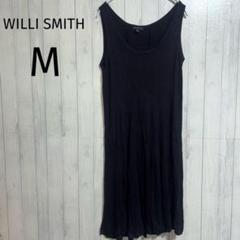 【ウィリースミス/WILLI SMITH】良品✨️(M)ノースリーブワンピース 黒