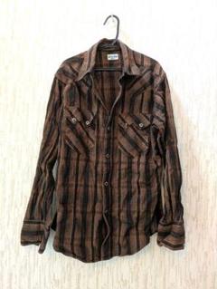 ヴィンテージ感漂う！【Sugar Cane】シワ加工ウエスタンシャツ