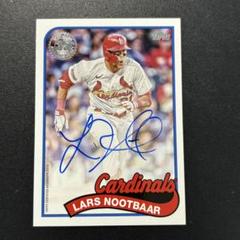 ヌートバー　サインカード ラーズヌートバー 直筆サイン カード Topps - メルカリ