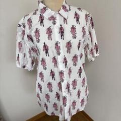 Design Tshirts Store graniph 福田繁雄　シャツ