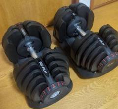 可変式ダンベル40kg 2セット　ほぼ未使用
