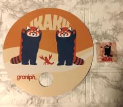 graniph　グラニフ　イカク　紙うちわ・ステッカー　ノベルティ　店舗限定