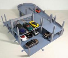 ak23　1/64ミニカー　トミカ　立体駐車場　2フロアセット Amazon | 1/64 立体駐車場コレクション 全4種セット | ミニカー