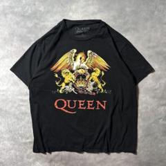 O93古着　Queenクレストロゴ　バンドTシャツ黒　Bravado製　希少