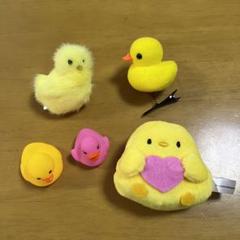 ひよことねずみのソフトビニールフィギュアセット ひよことねずみのソフトビニールフィギュアセット