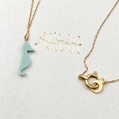AHKAH ティランタツノオトシゴ（レッド） ネックレス AHKAH アーカー ネックレス ティラン タツノオトシゴ 18K 国内発