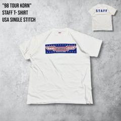 90s KORN ビンテージTシャツ バンT 希少レア 珍品 usaアメリカ製