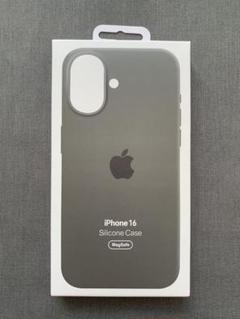 iPhone 16 シリコーンケースApple純正品ストーングレイ未開封