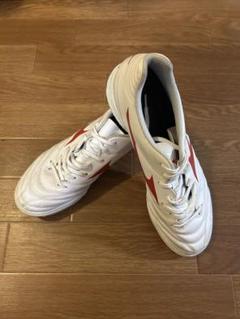 Mizuno サッカーシューズ ホワイト/レッド モナルシーダ