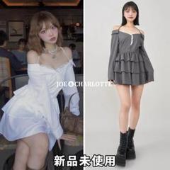 ダーリッチ darich オフショルホルターミニワンピース GRY FREE