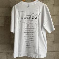 新品 Students Golf ナショナルツアー Tシャツ ホワイト L