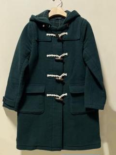 PAR ICI　グリーンダッフルコート 中古 PAR ICI パーリッシィ Wフェイス ダッフル コート グリーン