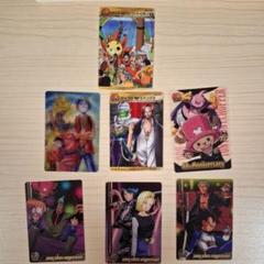 ドラゴンボール×ワンピース 40周年 限定 ウエハースカード 7点セット レア